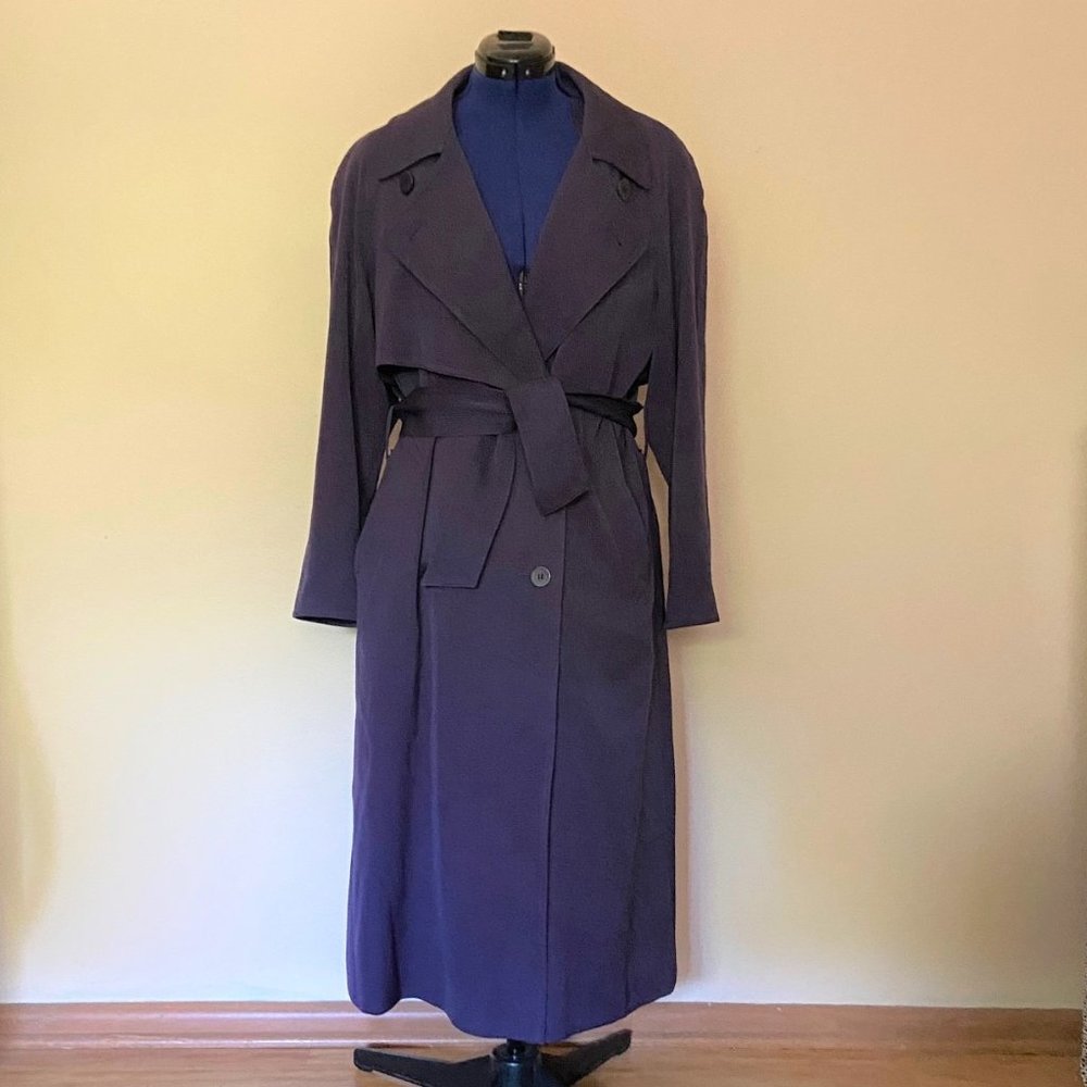 Sanyo by Carol Cohen trench coat